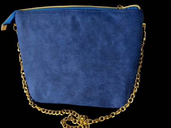 Faux leather bag Blue - Image 2